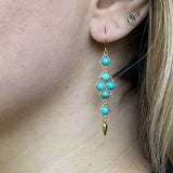 Arrowhead Earrings - Turquoise