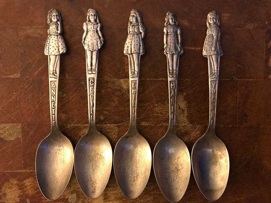 Dionne quintuplet spoons