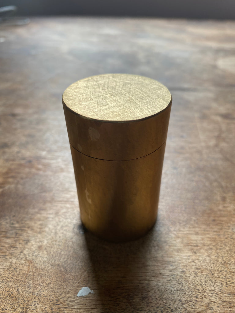 Making a brass container