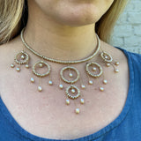 Princess Necklace - Champagne Pearl