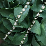 Pearl and 14k gold-filled long layering necklace